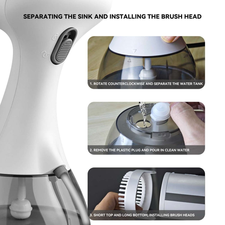 Small Portable Handheld Household Steam Spray Clothes Wrinkle Removal Iron, Size: UK Plug