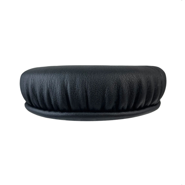 For Edifier K550 2pcs Headphone Sponge Leather Case 6cm Earmuffs - Black