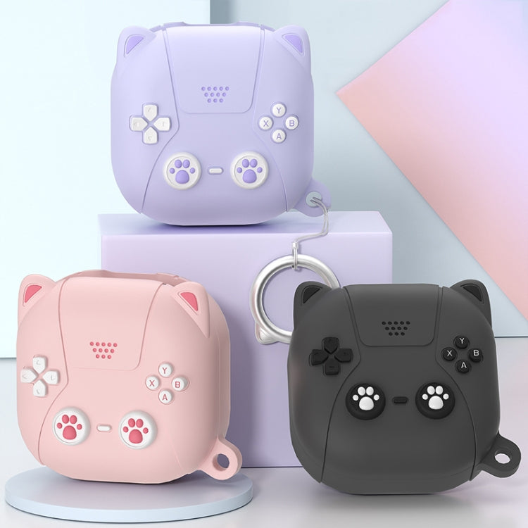 For Samsung Galaxy Buds 2 / Live / Pro / 2 Pro / FE Cute Cats Silicone Soft Shell Earphone Protector