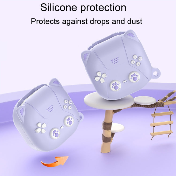 For Samsung Galaxy Buds 2 / Live / Pro / 2 Pro / FE Cute Cats Silicone Soft Shell Earphone Protector