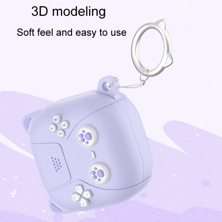 For Samsung Galaxy Buds 2 / Live / Pro / 2 Pro / FE Cute Cats Silicone Soft Shell Earphone Protector