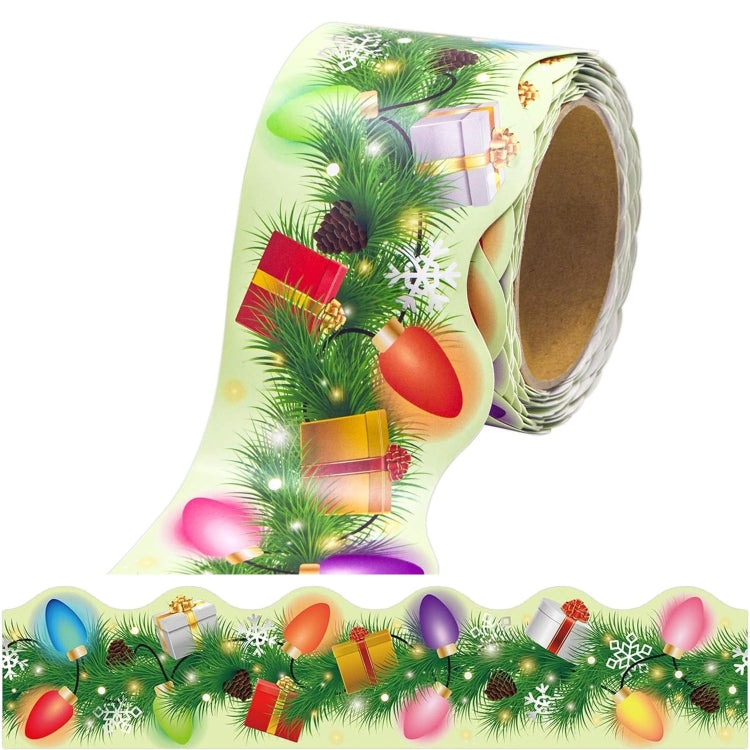 Christmas Room Decoration Blackboard Bulletin Board Frame Stickers - 7.5cm