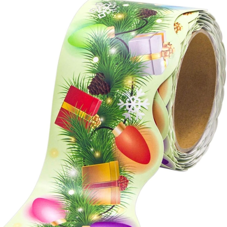 Christmas Room Decoration Blackboard Bulletin Board Frame Stickers - 7.5cm