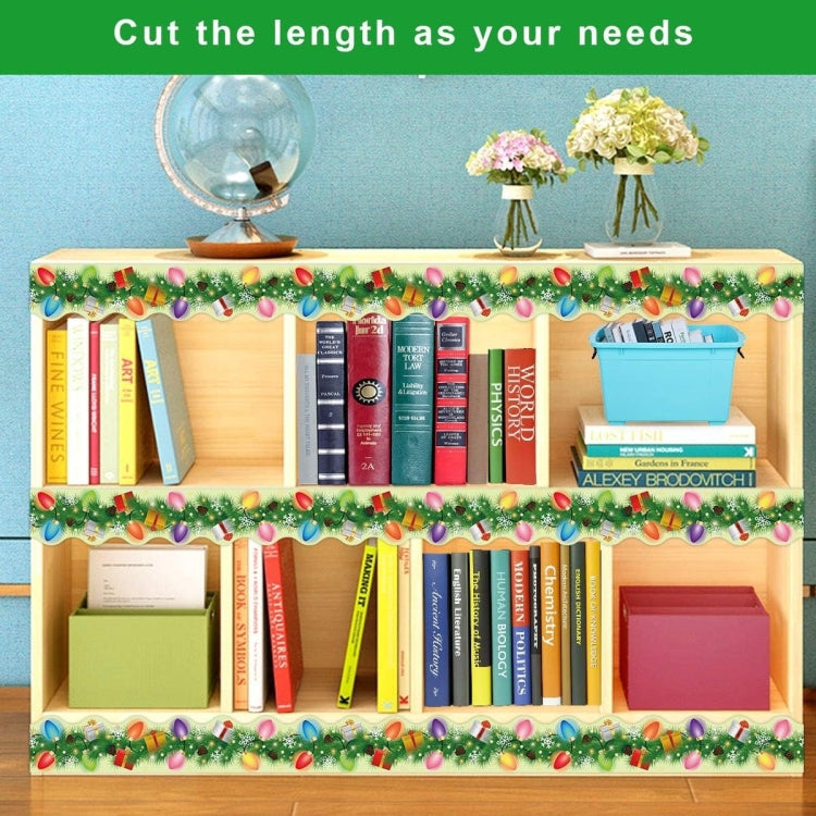 Christmas Room Decoration Blackboard Bulletin Board Frame Stickers - 7.5cm