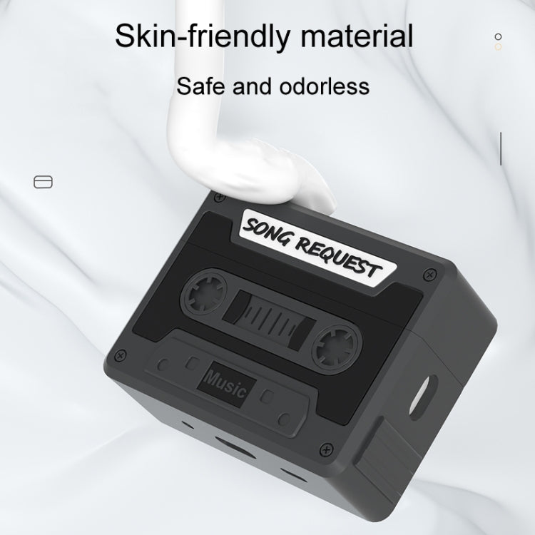 For AirPods Pro 2 Retro Silicone Tape Shape Earphone Protective Case