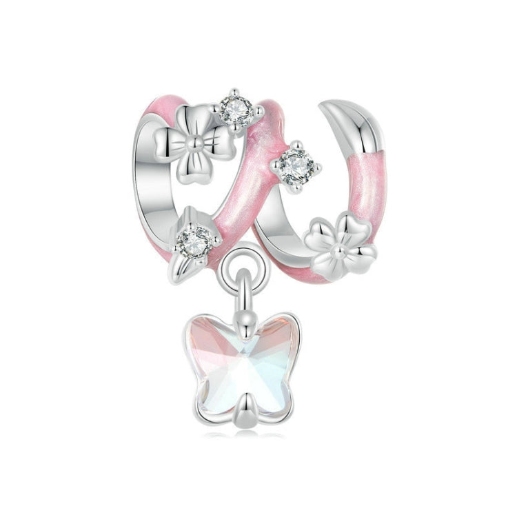 S925 Sterling Silver Fantasy Butterfly Beads - SCC2828