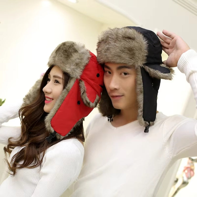 Winter Waterproof Warm Hat Outdoor Ear Protection Hat Ski Cap