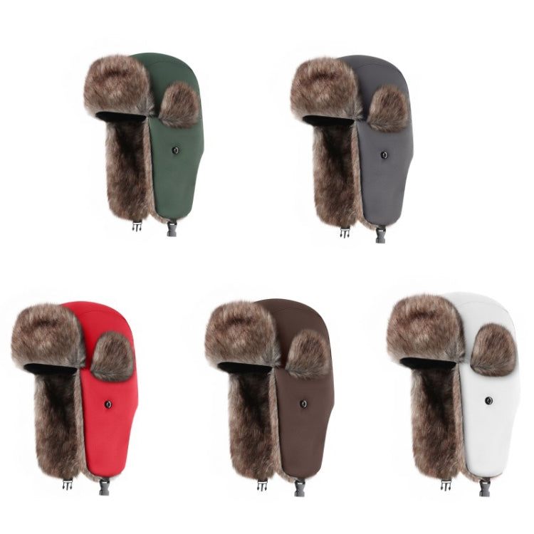 Winter Waterproof Warm Hat Outdoor Ear Protection Hat Ski Cap