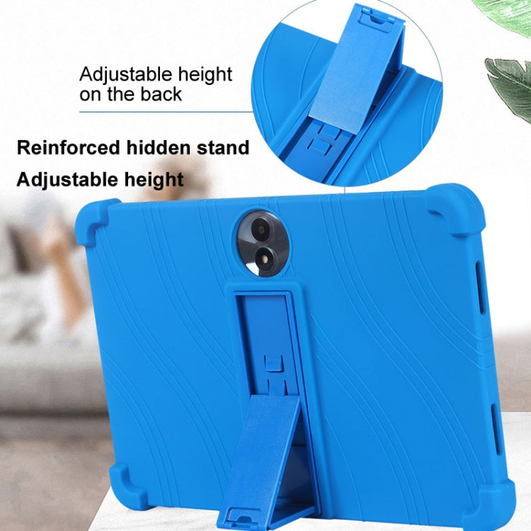 For TCL TAB 11 FE Shockproof Silicone Tablet Protective Case With Holder