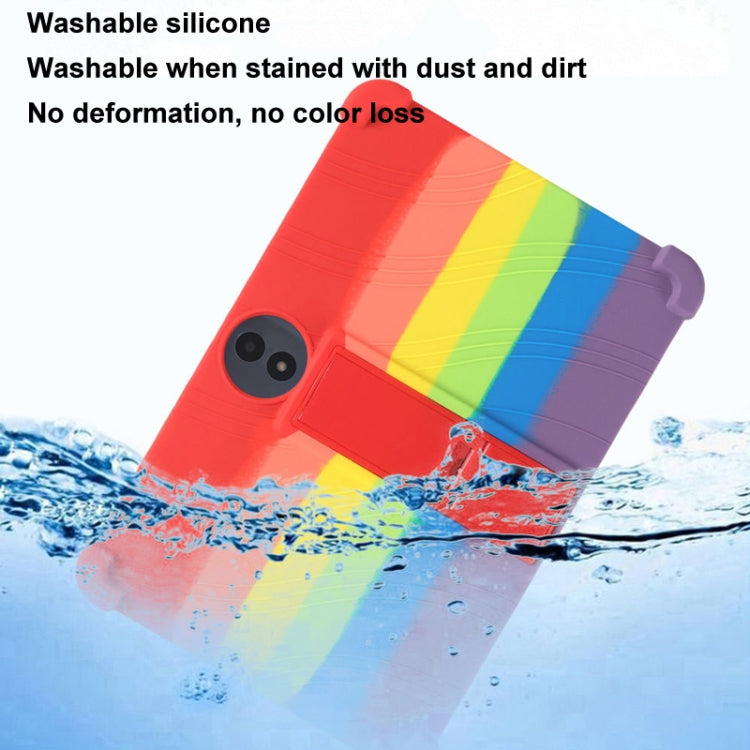 For TCL TAB 11 FE Shockproof Silicone Tablet Protective Case With Holder
