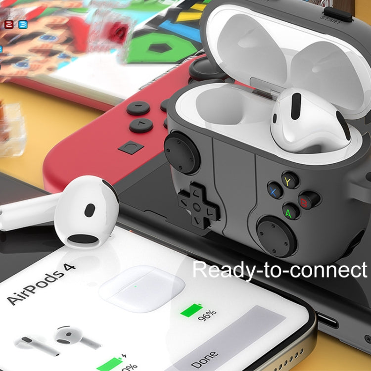 For AirPods 4 Gaming Console Styling Silicone Earphone Protective Case