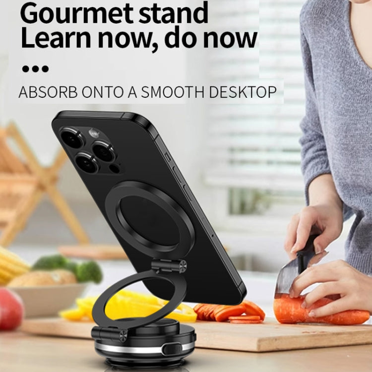 AIMITE C2 Car Vacuum Suction Cup Magnetic Three Axis Linkage Rotatable Cell Phone Holder