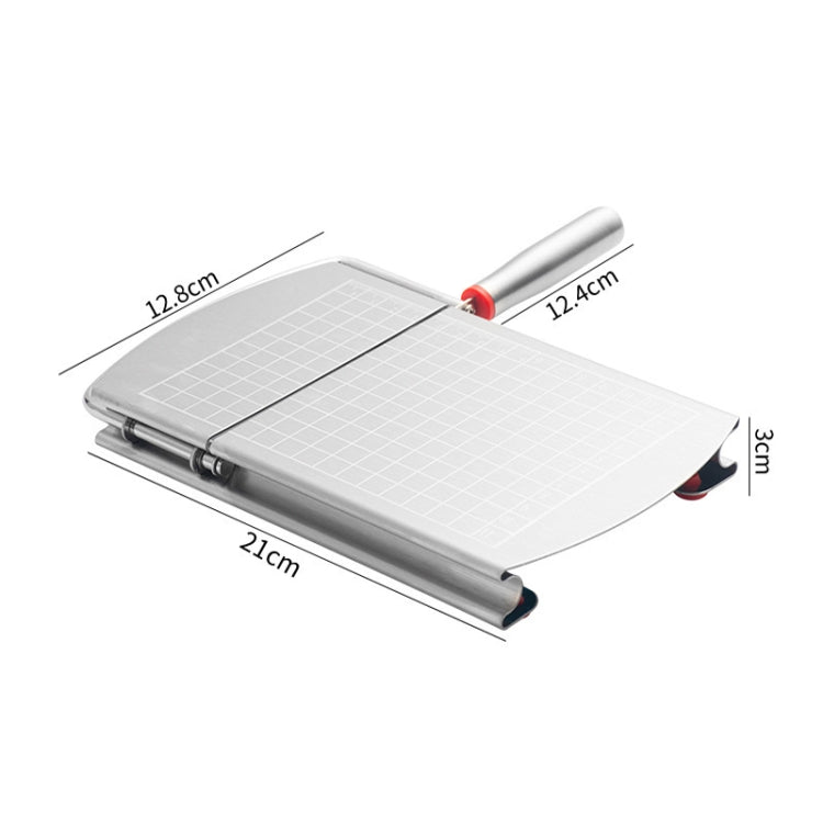 Stainless Steel Scale Cheese Slicer Kitchen Tools Bread Divider - Cutter