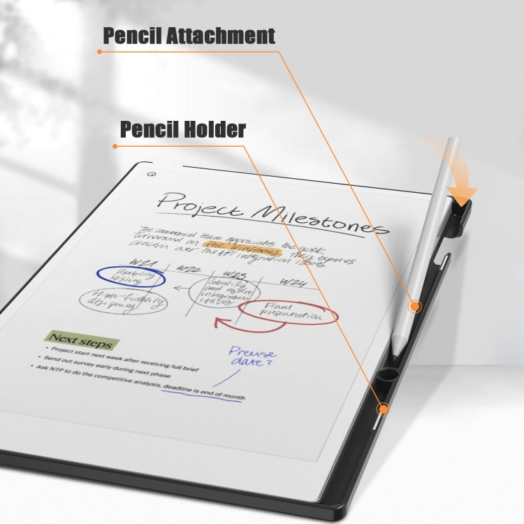 For reMarkable Paper Pro 2024 11.8 inch Book Style Dormant Case