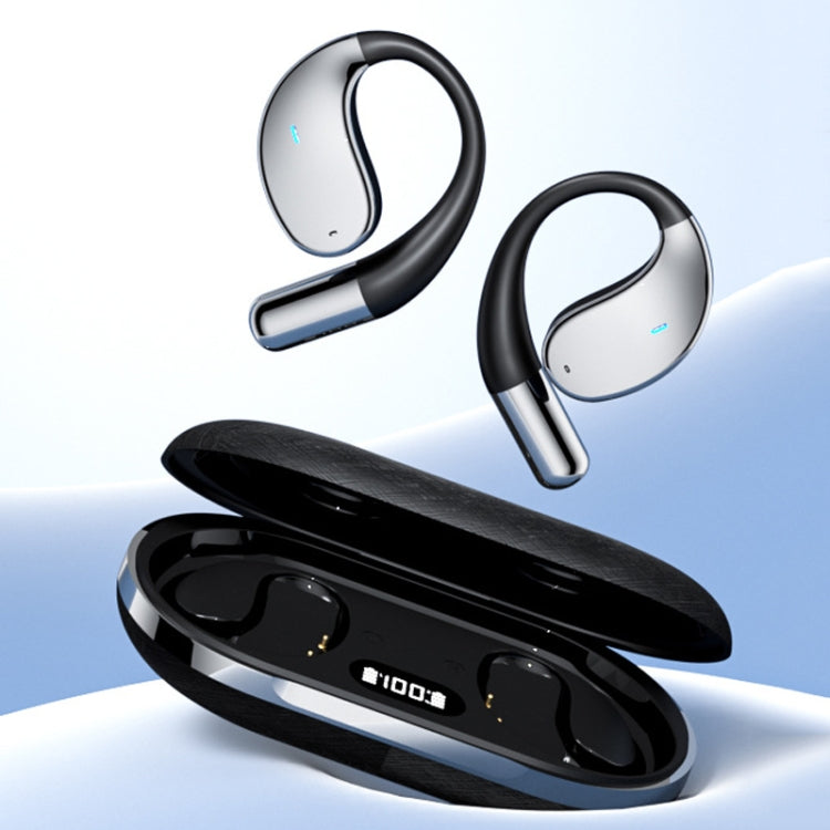 Q39 On-Ear Open Sports Wireless Digital Bluetooth Earphones, Color: Skin Color