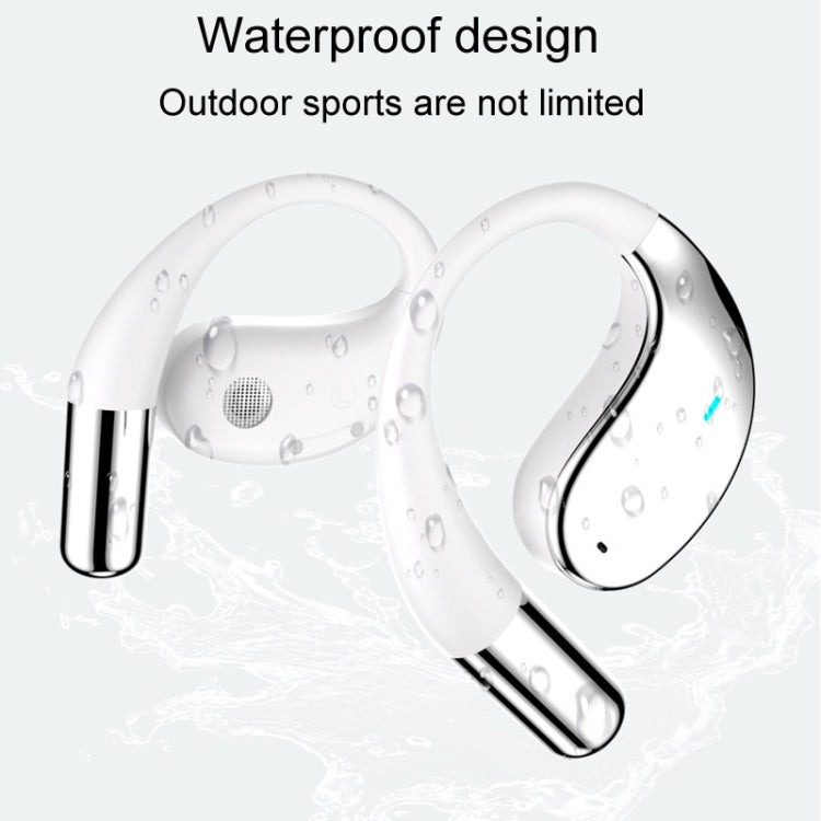 Q39 On-Ear Open Sports Wireless Digital Bluetooth Earphones, Color: Black