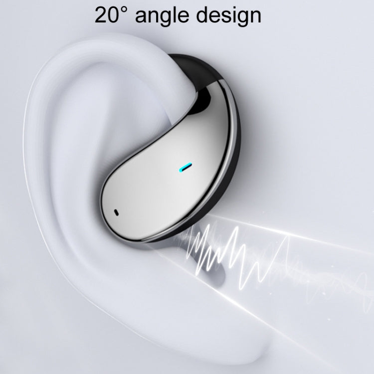 Q39 On-Ear Open Sports Wireless Digital Bluetooth Earphones, Color: Skin Color