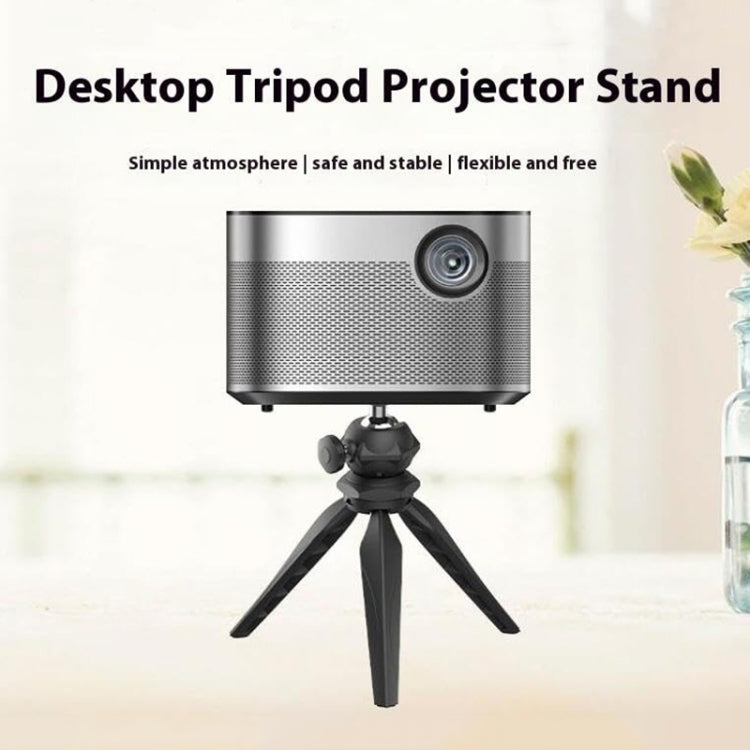 Projector Mini Desktop Tripod Mobile Live Projection Lazy Bracket - Plastic Ball Head