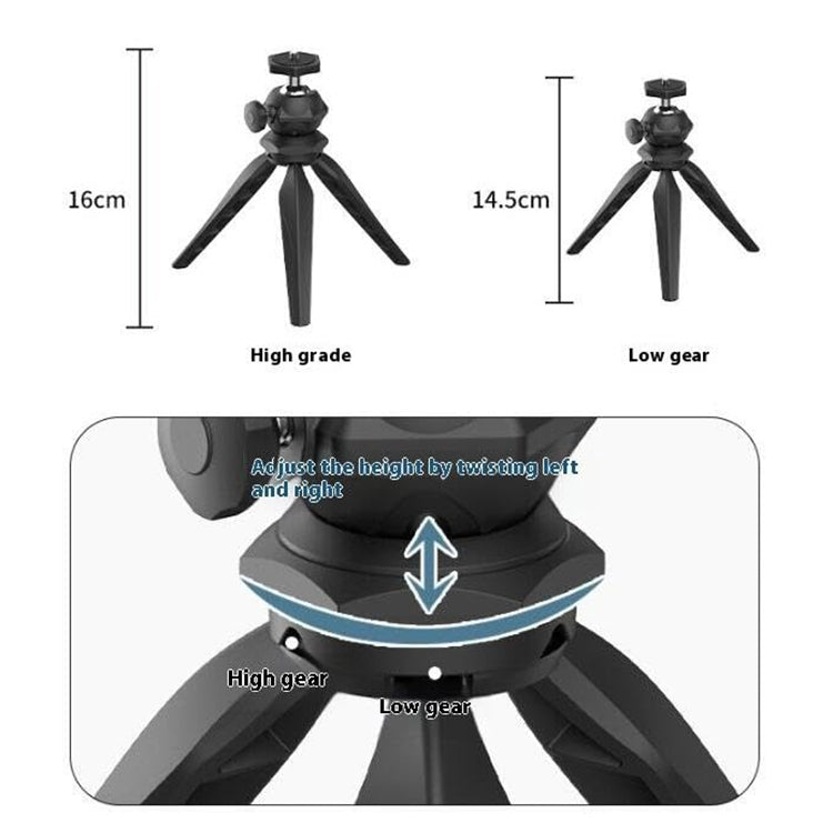 Projector Mini Desktop Tripod Mobile Live Projection Lazy Bracket - Plastic Ball Head