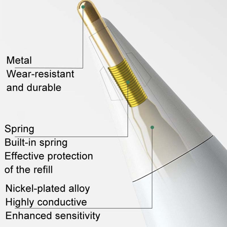 For Apple Pencil Series Replacement Nibs Modified Nibs, Style: 3.5 Standard White Shell Gold Tip
