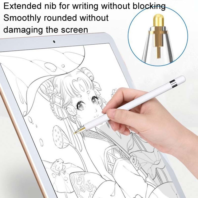 For Apple Pencil Series Replacement Nibs Modified Nibs, Style: 4.0 Extended White Shell Gold Tip
