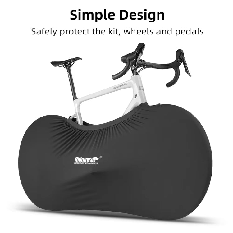 Rhinowalk RM266 26-27.5-Inch Mountain Bike 700C Road Bike Elastic Telescopic Loading Bag - Black