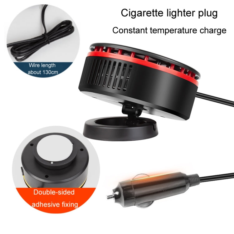 12V Car Heater 360 Adjustable Defogging Defrosting Heating Fan Heating Cooling Function Windscreen Defroster Demister