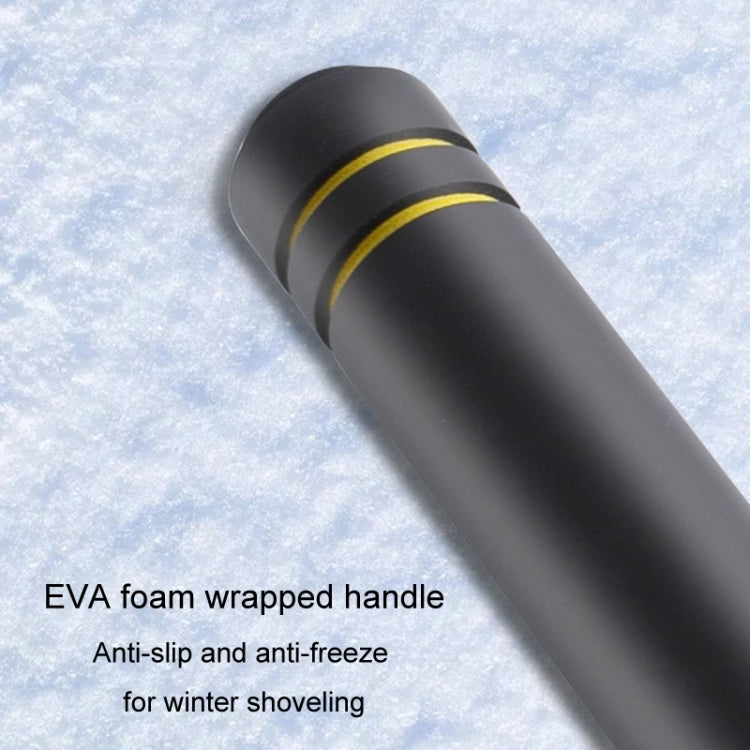 Car Snow Removal Shovel Multi-functional Winter Snow Clearing Tool Windshield Defrost Deicing Shovel - Black Gold