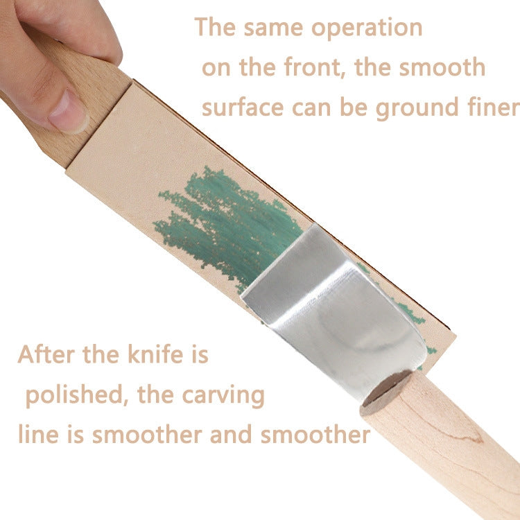 DIY Leather Tool Double Sided Sharpening Board - 280mm