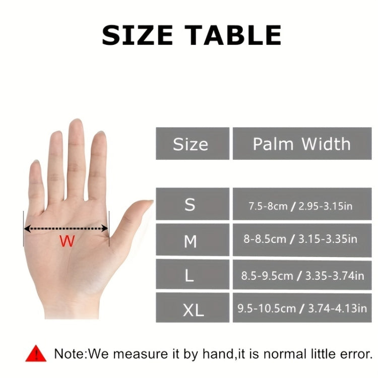 Kyncilor Winter Thermal PU Gloves Touchscreen Windproof Water-Resistant with Anti-Slip Grip, Size: XL - Black