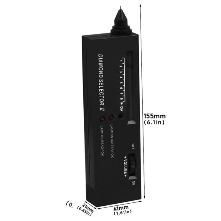 Thermal Conductivity Meter Diamond Test Pen Crystal Hardness Identification Instrument - No Battery