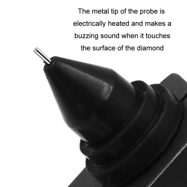 Thermal Conductivity Meter Diamond Test Pen Crystal Hardness Identification Instrument - No Battery