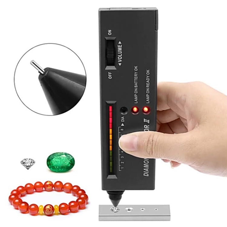 Thermal Conductivity Meter Diamond Test Pen Crystal Hardness Identification Instrument - No Battery