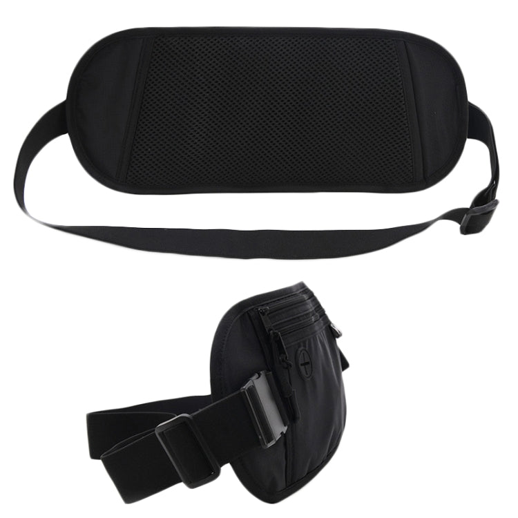 Sports Running Waist Pack Outdoor Fitness Large Capacity RFID Blocking Wallet Waterproof Phone Waist Bag