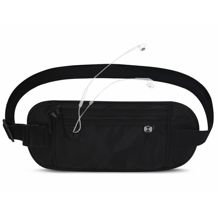 Sports Running Waist Pack Outdoor Fitness Large Capacity RFID Blocking Wallet Waterproof Phone Waist Bag