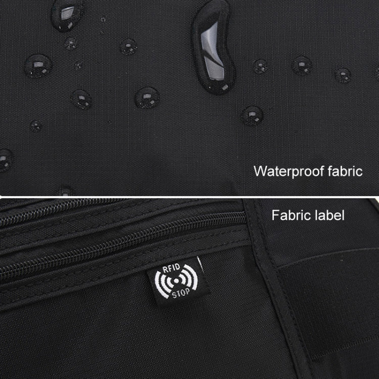 Sports Running Waist Pack Outdoor Fitness Large Capacity RFID Blocking Wallet Waterproof Phone Waist Bag