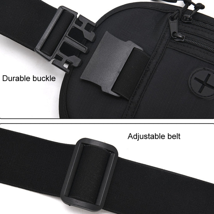 Sports Running Waist Pack Outdoor Fitness Large Capacity RFID Blocking Wallet Waterproof Phone Waist Bag