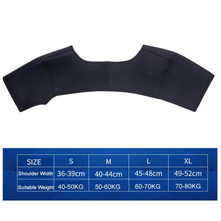 Shoulder Pad Shoulder Warmer Wrap Shock Absorbing Decompression Brace, Size: XL