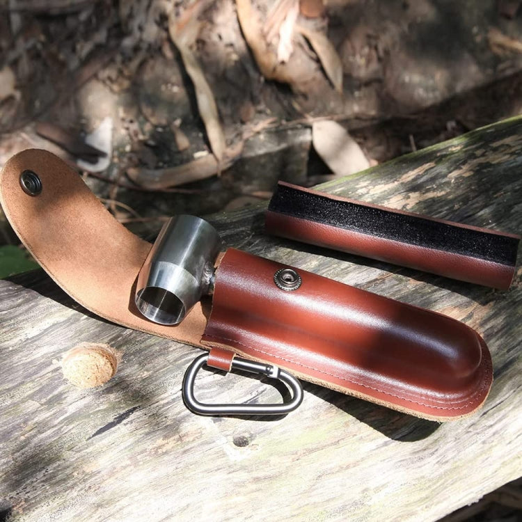 Outdoor Camping Survival Drill Bit Drilling Chopping Wood Tools, Color: Brown