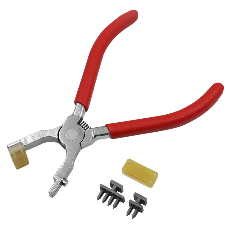 2+4 Teeth 4mm leather Hole Puncher - Diamond Cutting Teeth