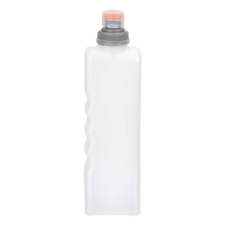 330ml Sports Running Water Bottle Mountain Biking Portable Fitness Large Capacity Curved Water Bottle - White