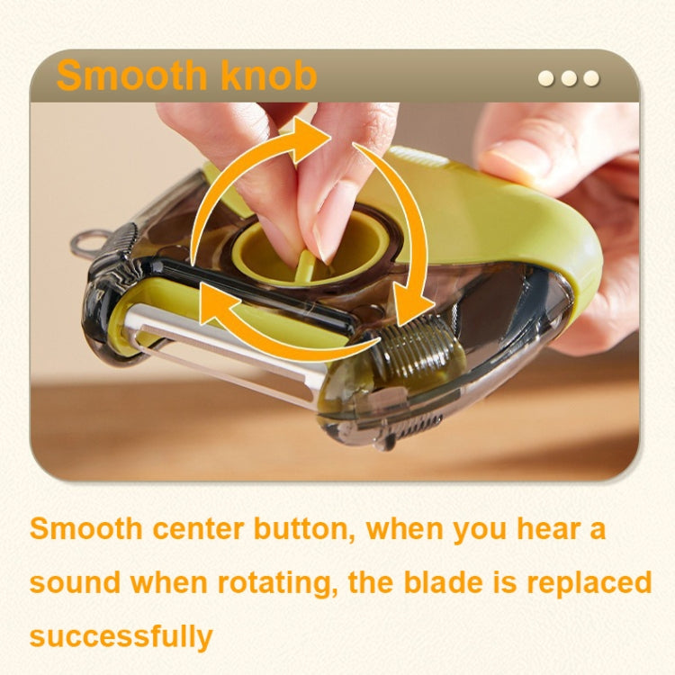 3-In-1 Multifunctional Rotary Peeler Household Kitchen Tools Scraper Fruit Grater