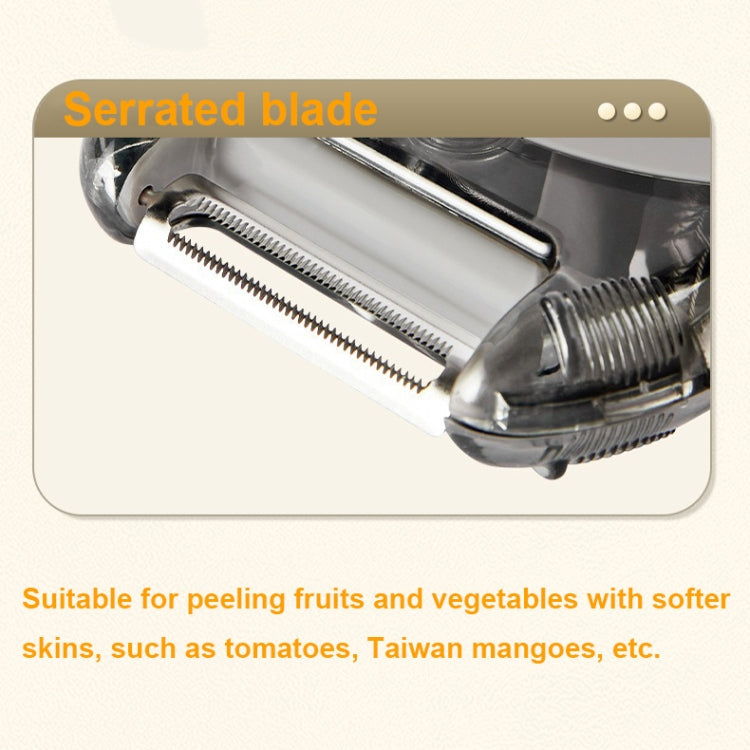 3-In-1 Multifunctional Rotary Peeler Household Kitchen Tools Scraper Fruit Grater