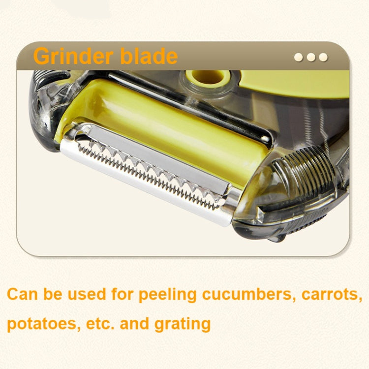 3-In-1 Multifunctional Rotary Peeler Household Kitchen Tools Scraper Fruit Grater