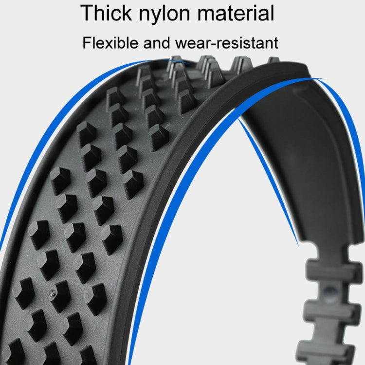Electrical Bicycle And Motorcycle Winter Snow Tire Anti-Skid Chain - Black