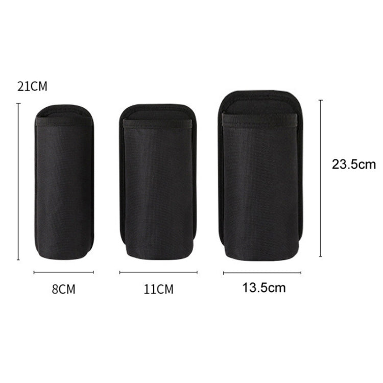 Small Car Fire Extinguisher Storage Bag Auto Seatback Bag Cup Holder