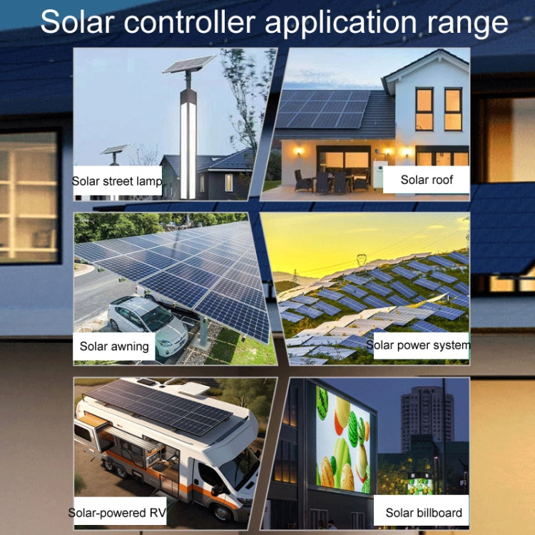 12V/24V 40A MPPT Smart Solar Charge Controller, Model: CM-D40