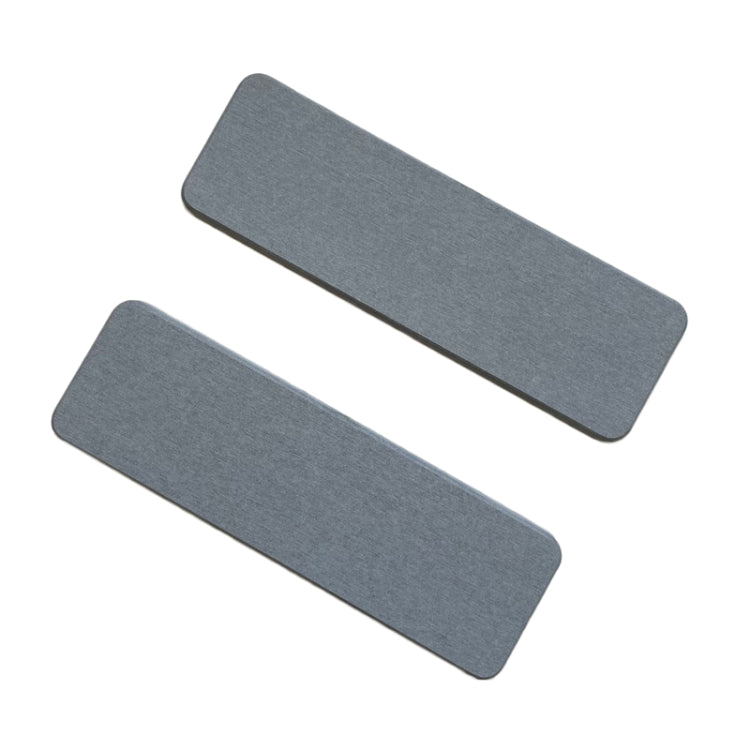 2pcs /Set Absorbent Coaster Diatomaceous Earth Drying Mat Bathroom Quick-drying Drainage Mat, Size: 22.5x7cm