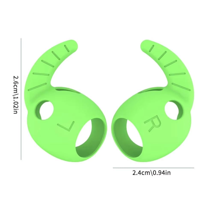 5pairs For Samsung Galaxy Buds 3 Pro Bluetooth Earphones Earplugs Silicone Dust Cap With Handle - E29-5