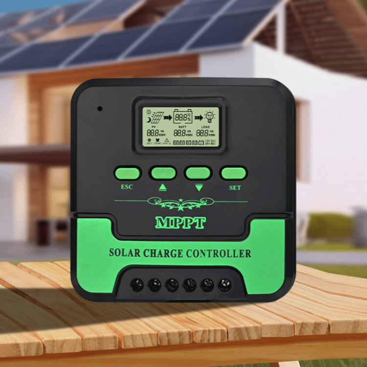 12V-24V 60A WIFI Remote MPPT Home Energy Storage Control System Solar Controller, Model: CM-D60
